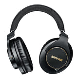 Shure SRH840A Auriculares con Cable de oído para Escuchar y monitoreo crítico, Profesionales, Sonido detallado, diseño Ajustable y Plegable