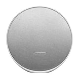 harman kardon Onyx Studio 9, Altavoz portátil Bluetooth para casa, con conexión Auracast, autoajuste adaptativo, tecnología de Sonido Uniforme, Puerto USB, 8 Horas de autonomía, Gris