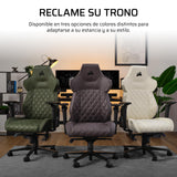 Corsair TC500 Luxe Silla para Juegos – Tejido Transpirable Premium – Asientos Anchos – Reposabrazos Ajustables en 5 Direcciones – Soporte Lumbar Ajustable – Reclinable 90-160° – Sombra