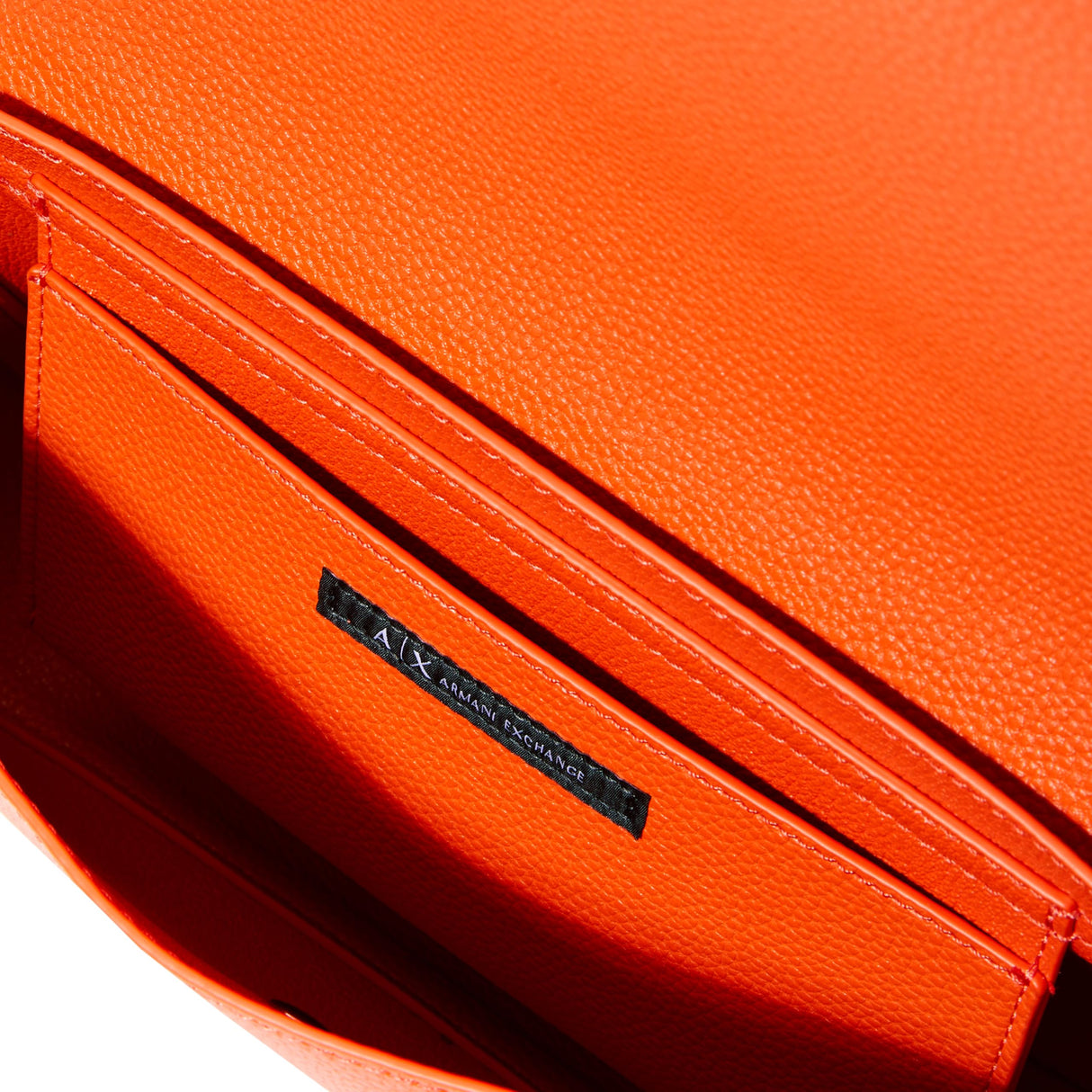 Armani Exchange Wave, Essential, Silver Printed Logo, Crossbody Mujeres, Koi, Talla única