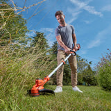 BLACK+DECKER Recortadora de césped inalámbrica 36V con batería y Cargador rápido - Ancho de Corte 33cm, Motor sin escobillas, alimentación automática de Hilo, Velocidad Variable - BCSTA536L1-QW