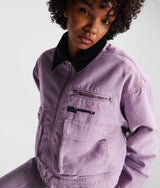 KARL LAGERFELD JEANS, Mujeres, Chaqueta De Trabajo, Ajuste Relajado, Morado, S