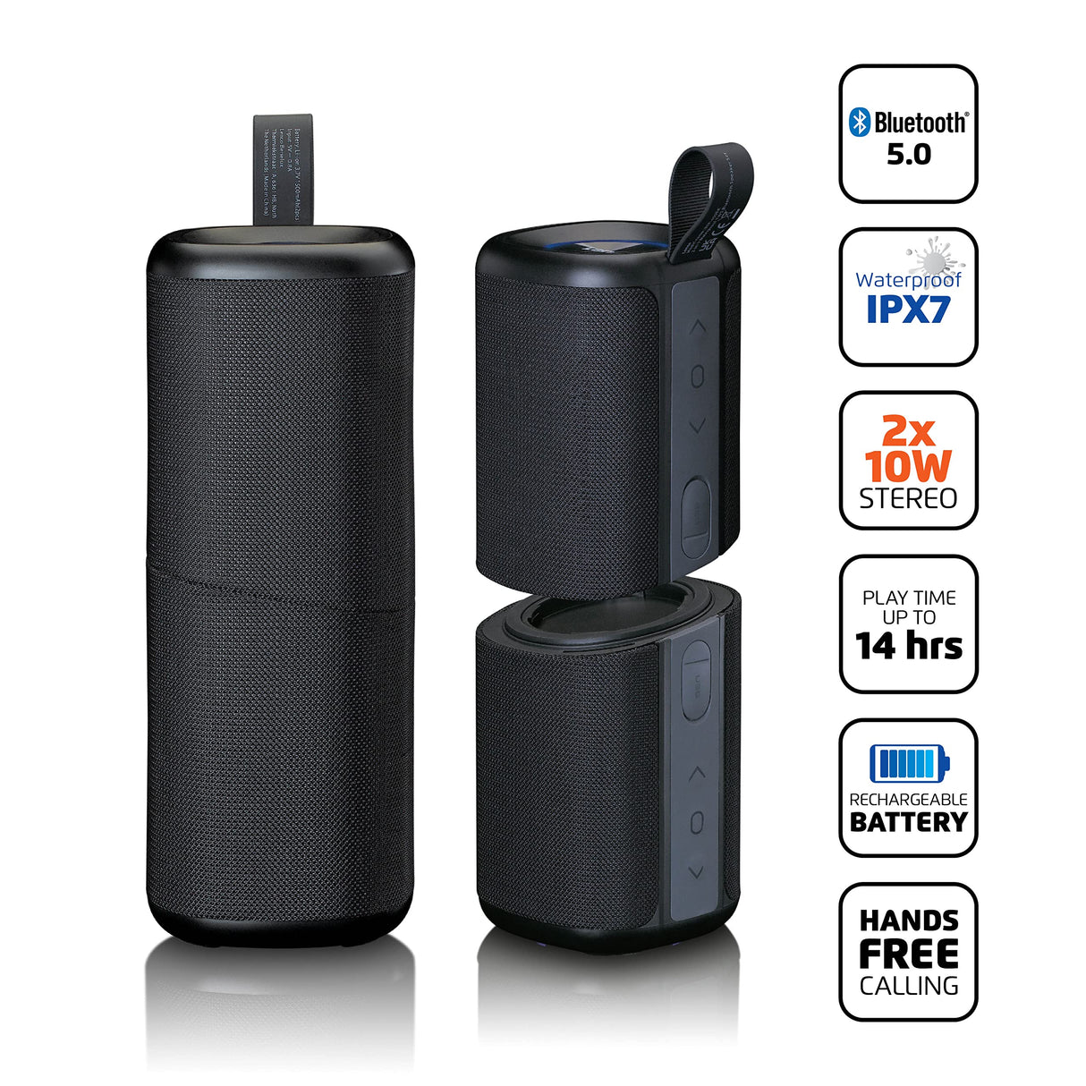 Lenco Cassa wireless 2 in 1