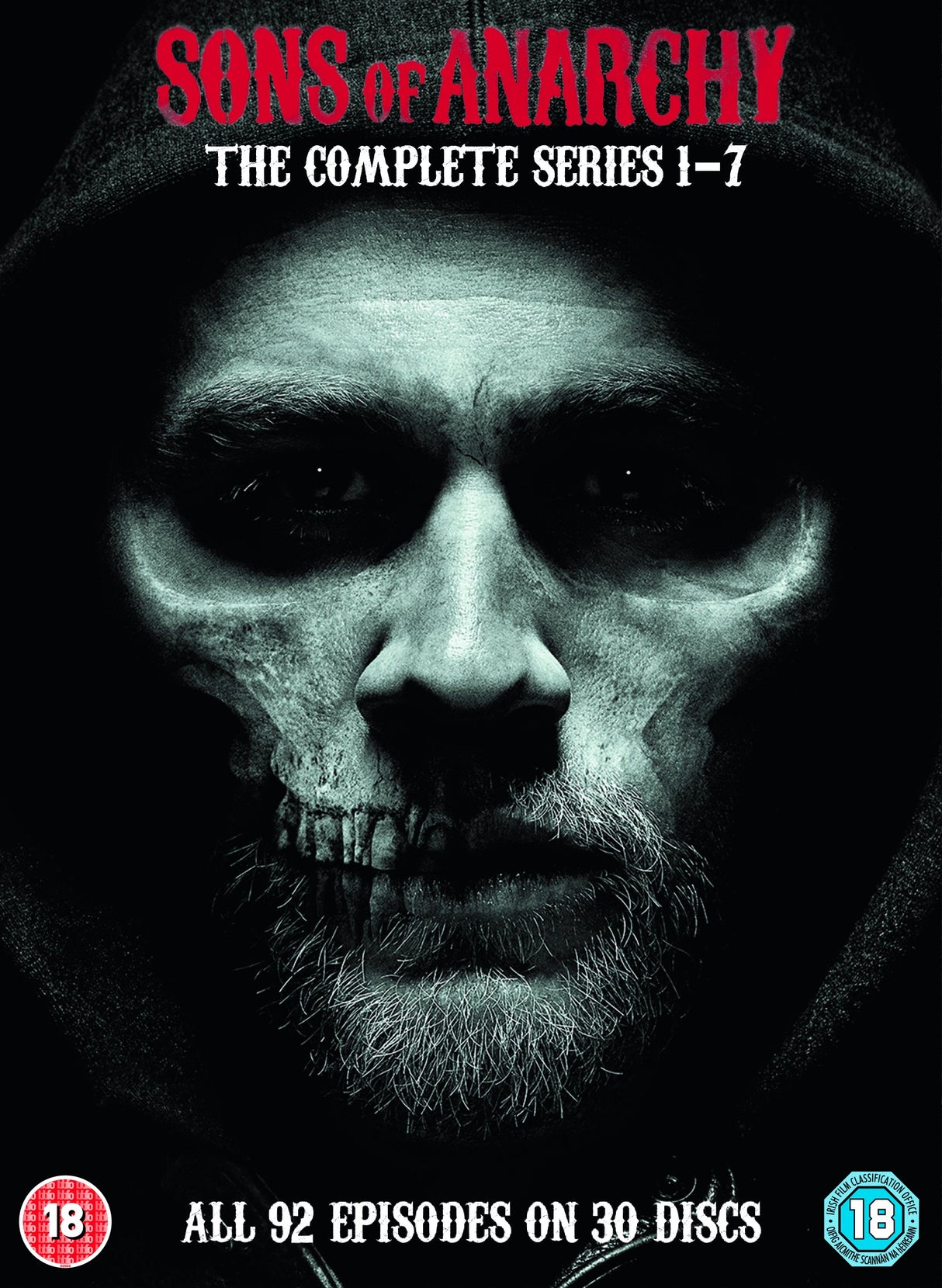 Sons Of Anarchy Seasons 1-7 DVD [Internacional]