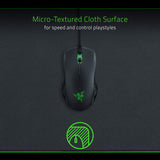 Razer Goliathus Extended Chroma - Alfombrilla suave para juegos con iluminación RGB (soporte para cables, superficie de tela, borde cosido, optimizado para todos los ratones) Negro