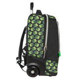 Franco Cosimo Panini Zaino, Mochila ORG.Trolley Premium Minecraft Movie Unisex niños, Negro/Verde, Medium