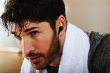 NUFORCE BE Sport 3 - Auriculares in-Ear inalámbricos Bluetooth magnéticos, Color Gris