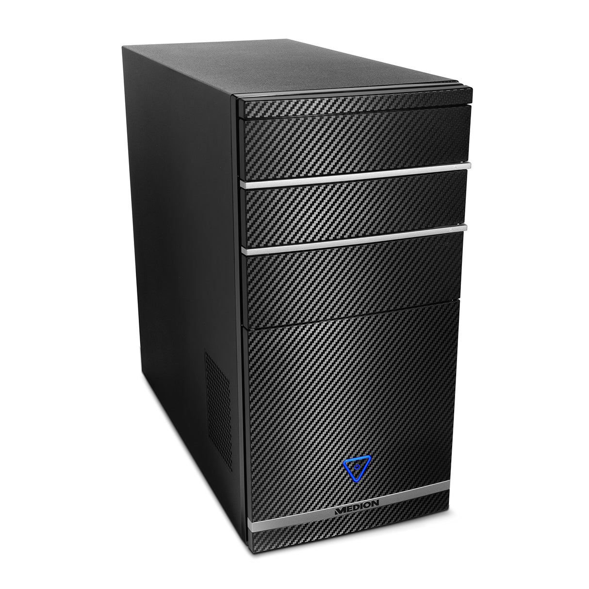 MEDION AKOYA P62006 - Ordenador de sobremesa (Intel Core i7-8700, RAM de 8GB, HDD de 1TB y SSD de 128GB, Intel UHD Graphics 630, Sin sistema operativo), Negro