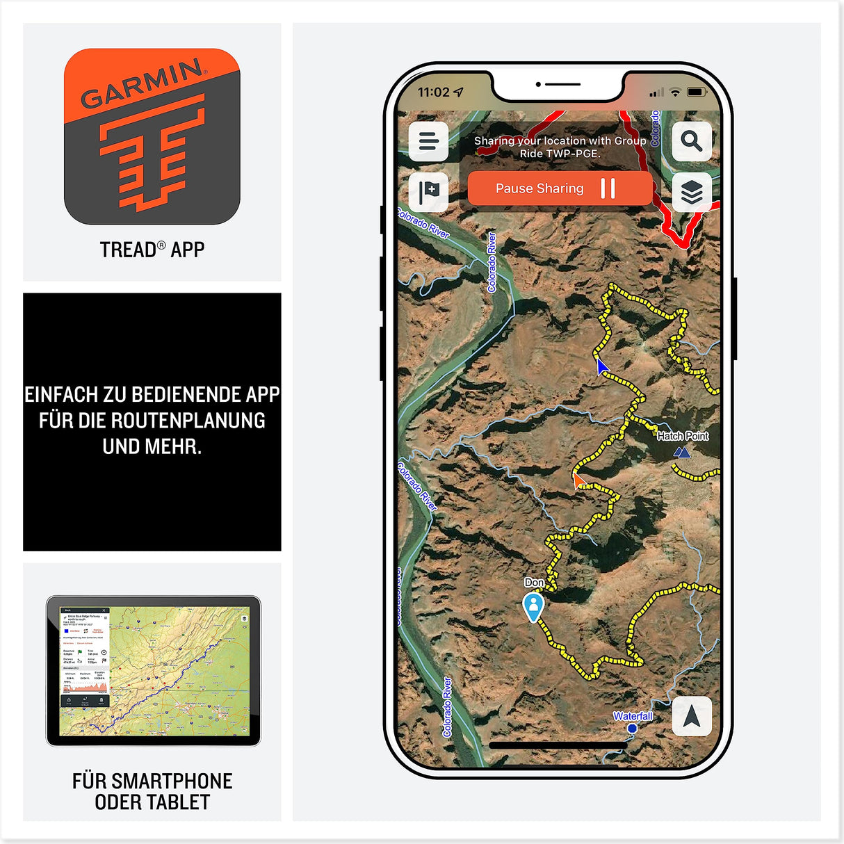 Garmin Zūmo XT2 Navegador de Moto de 6”, Mapas Topográficos Preinstalados, Rutas Personalizadas, Rutas con Amigos, Negro
