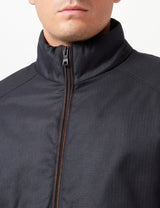 Geox M VINCIT, chaqueta de los hombres, ASPHALT/BLACK,