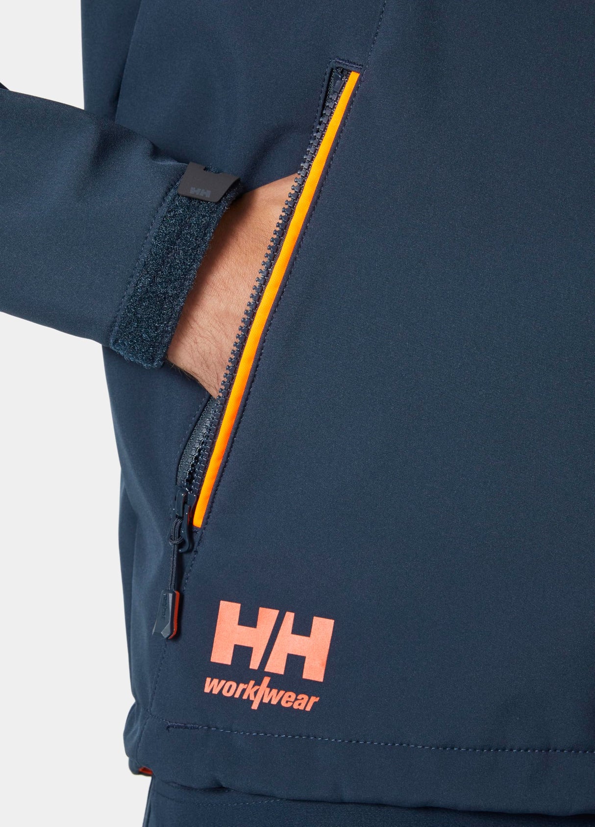 HELLY HANSEN Chaleco, Hombre, Navy, L-Chest 42.5" (108Centimeters)