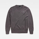 G-Star Para Hombre Jersey Premium Core Knitted, Gris (rabbit D21931-B692-G077), M