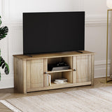 Panama Mueble para televisor con 2 Puertas y 1 Estante, Madera, Verde Pino, Dimensions (L*W*H): 120.0 x 40 x 50 cm