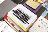 Rotring 800 - Bolígrafo, punta media, tinta negra, cuerpo negro, recargable