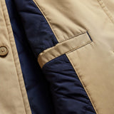 Levi's Alma Filled Trench Coat Chaquetas para hombre, True Chino, L