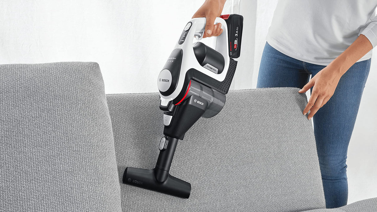 Bosch Hausgeräte Unlimited Gen2 Serie | 8, Aspirador con batería, 3 Velocidades, Blanco