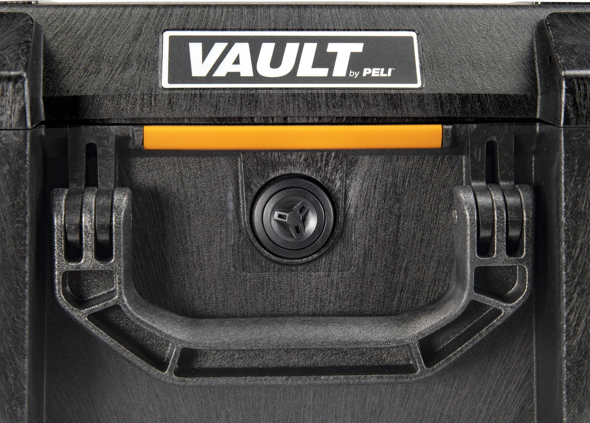 PELI Vault V300C Maleta Protectora; Protección Superior para Equipos Valiosos; Resistente a la Intemperie y al Polvo; Volumen Interno: 18,7 litros; Color: Negro