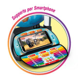 Clementoni Sapientino Più – Globo interactivo parlante, globo educativo con bolígrafo Bluetooth y aplicación, para niños de 6 años, 16446