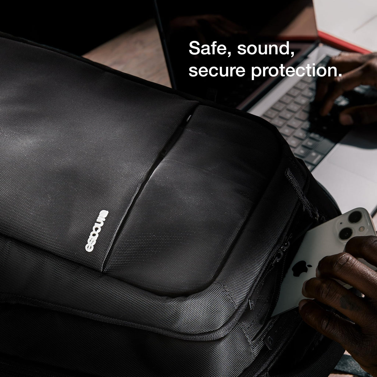 Incase, ICON Backpack Unisex adulto, Negro, Talla única