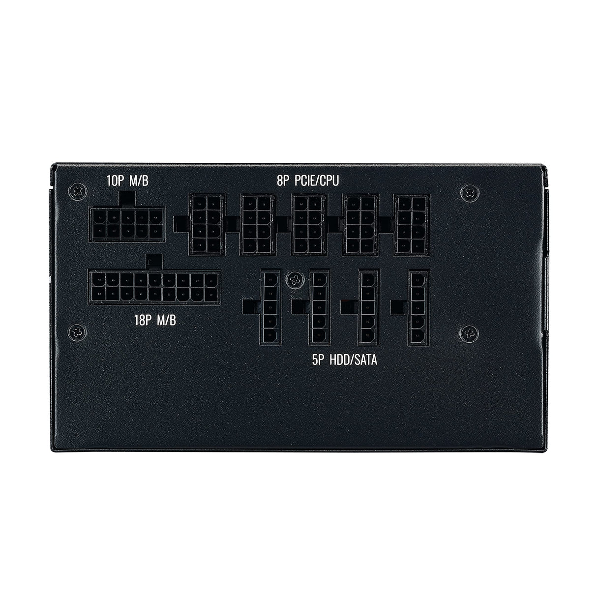 Cooler Master MWE 750 Gold V2 - Fuente de Alimentación 750W Modular (Enchufe EU), 80 PLUS Gold, Cableado Negro Plano, Ventilador HDB 120 mm, Umbral de Alta Temperatura - 5 Años de Garantía