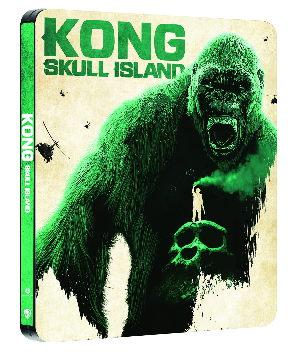 Godzilla/Kong - Collection 4 films : Godzilla + Godzilla : Roi des monstres + Kong : Skull Island + Godzilla vs Kong [Francia] [4k Ultra-HD + Blu-Ray]