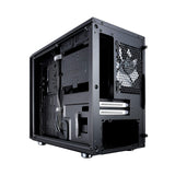Fractal Design Nano S Window , Mini Tower Computer Case , ITX , Optimized for High Airflow and Silent Computing with ModuVent Technology ,2x Fractal Design Dynamic X2 GP,14 Fans included ,Black Window