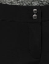 CMP Pantalones Softshell Ajustables, Mujer, Negro, XXS