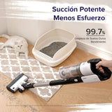 LEVOIT Aspiradora sin Cable, Antienredos para Mascotas, Autonomía de 12-50min, 4 en 1 Aspirador con Batería Extraíble, 99,9% de Filtración, Aspiradora Escoba para Alfombras, Suelos Duros, Coches
