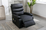 ASTAN HOGAR Sillón Relax con Función Auto-Ayuda (Levanta Personas), Reclinación Eléctrica, Masaje Y Termoterapia, Modelo Ceci AH-AR10530NG