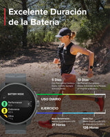 SUUNTO Race S Reloj Correr con Pantalla Táctil AMOLED, Reloj Deportivo GPS de Doble Frecuencia, Seguimiento de HRV y Sueño, Plan de Entrenamiento Basado en IA, Mapas Offline Gratuitos