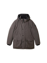 TOM TAILOR 1037347 Chaqueta, 13101-Buffer de Estructura Gris, XXL para Hombre