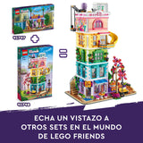 LEGO Friends Centro Comunitario de Heartlake City de Juguete - Set Modular con 5 Plantas, 6 Mini Muñecos, Figura de Perro y Accesorios Creativos - Regalo de Cumpleaños para Niñas de 9+ Años 41748
