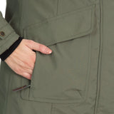 BETTANY - FEMALE DLX DOWN JACKET- T: XL_ C: BASIL