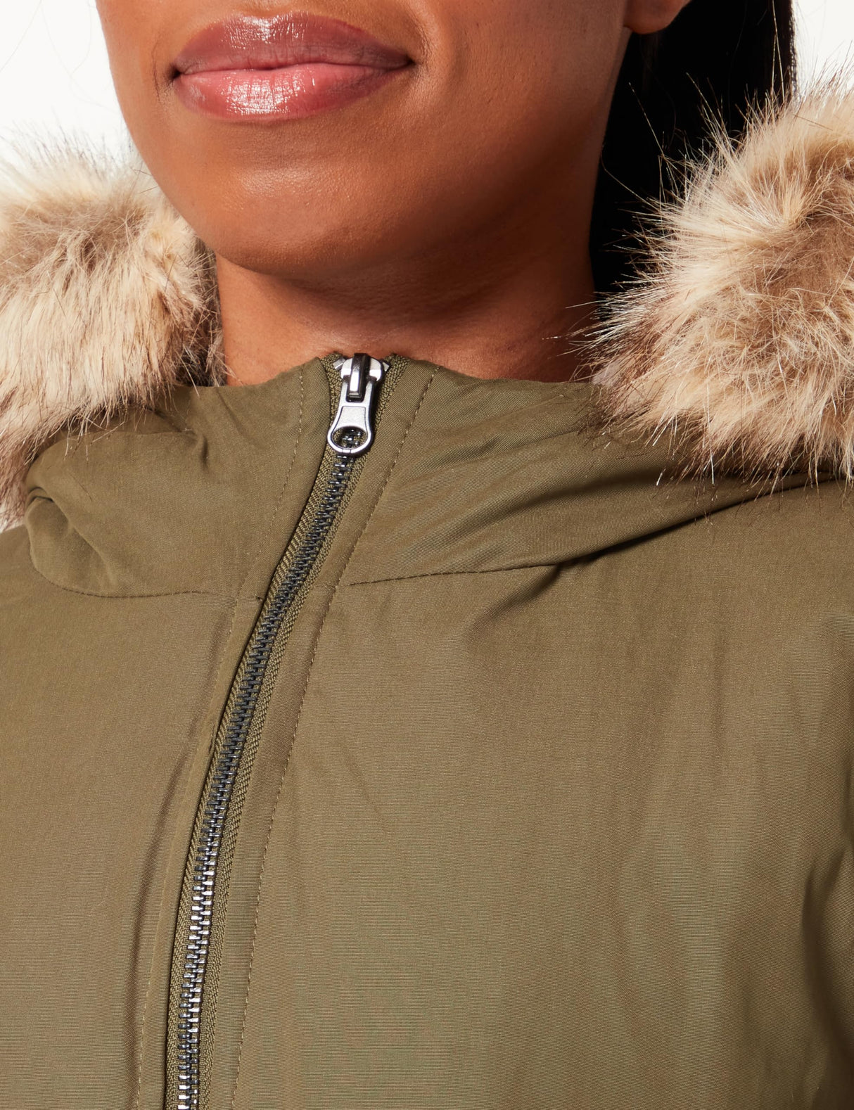 MAMA.LICIOUS Chaqueta Acolchada Mlamy 3 en 1, Verde, M para Mujer