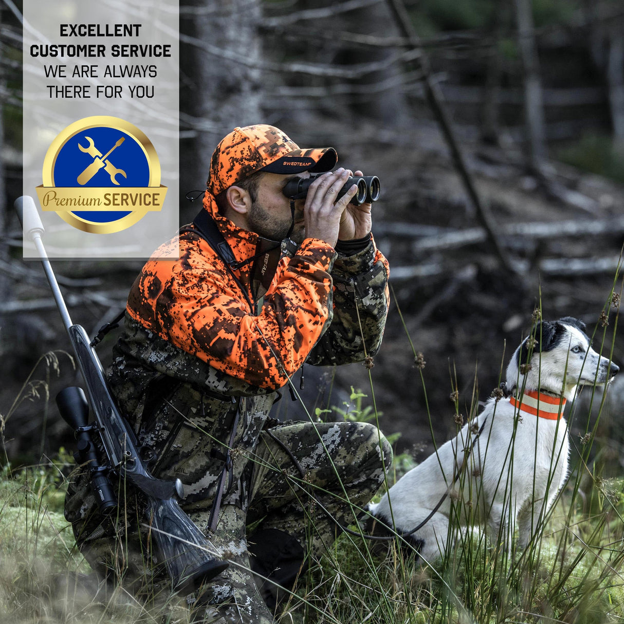 STEINER Prismáticos de Caza Observer 8x42 - Óptica de Calidad Alemana, imágenes versátiles, Brillantes y de Alto Contraste, diseño Ligero del Borde del Techo