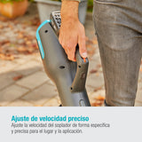 Gardena Set Ready-To-Use de PowerJet 18V P4A: potente soplador inalámbrico para una limpieza rápida y eficaz en casa y en el jardín, velocidad de soplado de 100 km/h (14890-20)