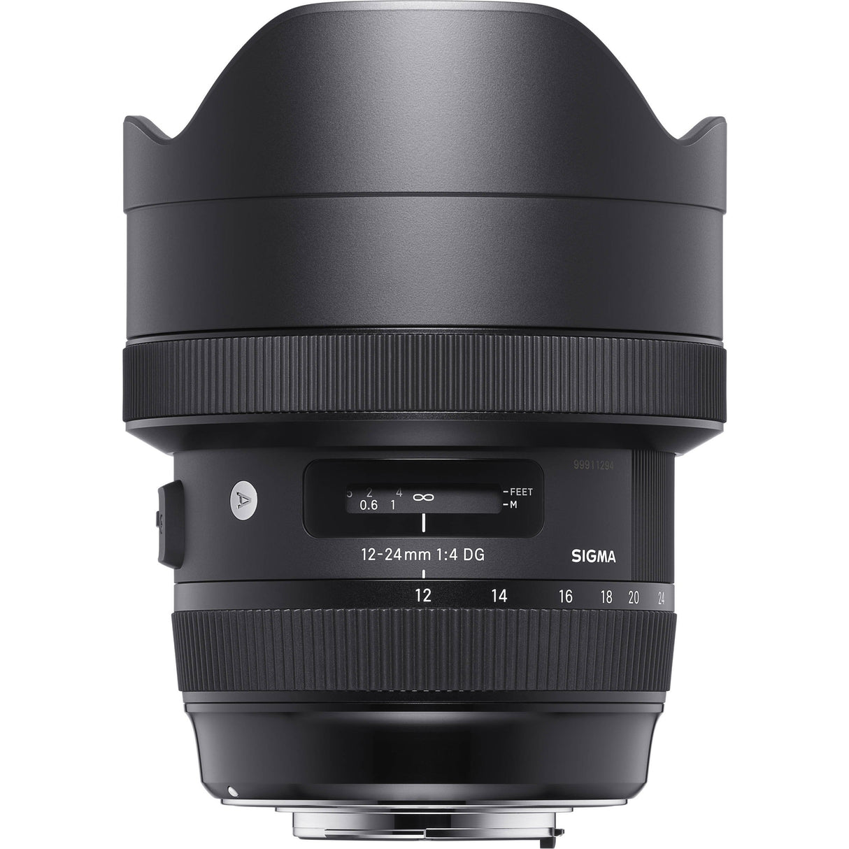 Sigma F4 DG AF HSM Art - Objetivo para cámara para réflex (12-24 mm), Negro