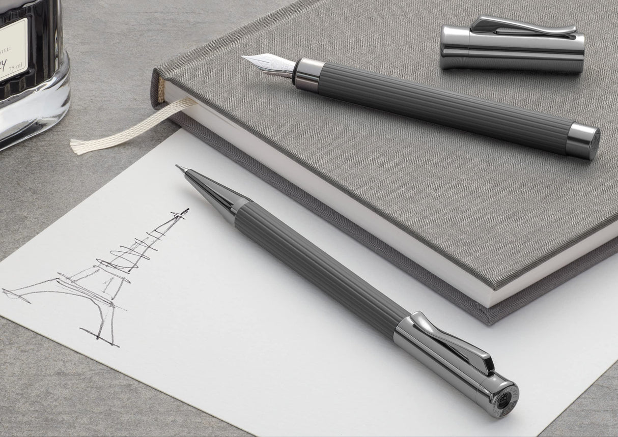 Graf von Faber-Castell 141580 Bolígrafo Tamitio, negro