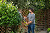 RYOBI - Cortasetos 18V One+ con Batería 18V One+ 2,0 Ah y Cargador 1,5A - Espada 50cm, Capacidad máx. 24mm, Velocidad 2700 RPM - Recogedor de Residuos HedgeSweep, Funda Protectora - RY18HT50A-120