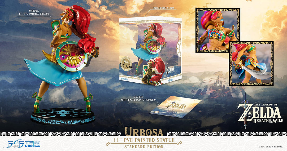 First4Figures - Figura de PVC de The Legend of Zelda: Breath of The Wild (Urbosa) (estándar)
