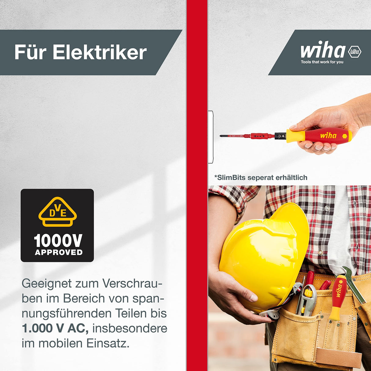 Destornillador dinamométrico TorqueVario®-S electric 2872 TorqueVario-S 0,8-5,0 Nm; VDE-Gr.3 Skala, TorqueSetter