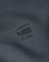 G-STAR Nifous Zip Thru Sweater, Sudadera para Hombre, Azul (India Ink D25122-d566-h392), M