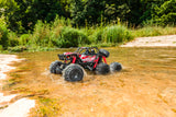Carson 500404287 1:10 Sea Crawler 6x6 100% RTR Rojo - Coche RC como vehículo Anfibio, 100% RTR, para Tierra y Agua, Robusto y Resistente al Agua, con Mando a Distancia 2.4G