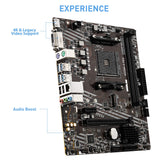 MSI Placa Base para Juegos A520M-A Pro (AMD Ryzen 5000, AM4, DDR4, PCIe 3.0, SATA 6Gb/s, M.2, USB 3.2 Gen 1, DVI/HDMI, Micro-ATX)
