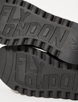 Fly London Mol 2, Botas con cremallera, Mujer, Black 005, 38 EU