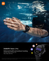 XIAOMI Watch 2 Pro, Versión Bluetooth, Qualcomm Snapdragon W5+ Gen 1, Wear OS x MIUI Watch, Pantalla AMOLED 1,43", Monitor Frecuencia Cardíaca y Sueño, Negro (Versión ES + 3 años de garantía)