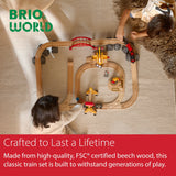 BRIO - Set Deluxe de Ferrocarril y Transporte de Carga, Ferrocarriles, Set de Construcción, Tren Juguete, Juguetes Niños 3 Años o más, Juegos Educativos 3 Años