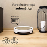 ZACO Robot aspirador y fregasuelos V5sPro con mando a distancia, Aspiradora y fregadora inteligente 2en1 para suelos duros, madera, parquet y alfombras, Aspiradoras para perros y pelos de mascotas
