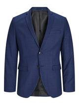 JACK & JONES PREMIUM Jprsolaris Blazer Noos, Chaqueta de Traje Hombre, Azul (Medieval Blue Medieval Blue), 44