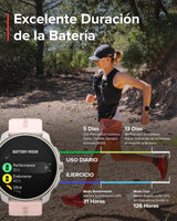 SUUNTO Race S Reloj Correr con Pantalla Táctil AMOLED, Reloj Deportivo GPS de Doble Frecuencia, Seguimiento de HRV y Sueño, Plan de Entrenamiento Basado en IA, Mapas Offline Gratuitos